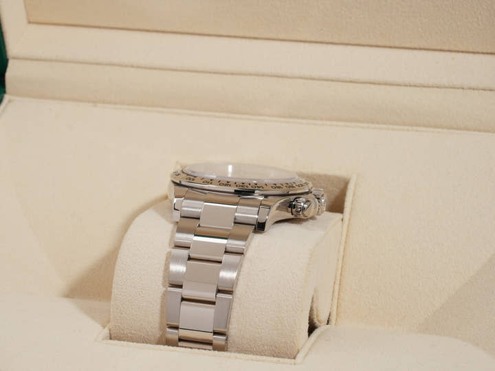 Rolex Daytona Ref. 116509 White Gold Steel x Black Dial
