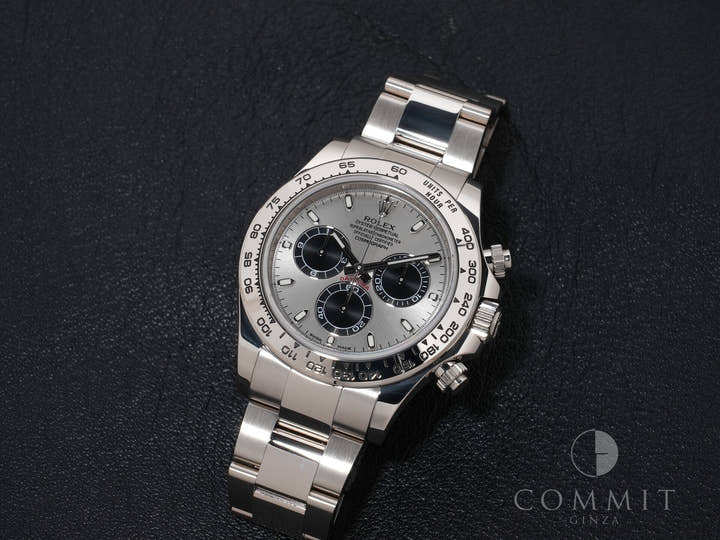 Rolex Daytona Ref. 116509 White Gold Steel x Black Dial