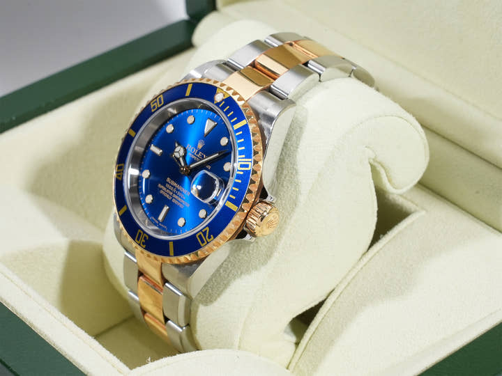 Rolex Submariner Date Ref. 16613 Stainless Steel/Yellow Gold Blue Dial