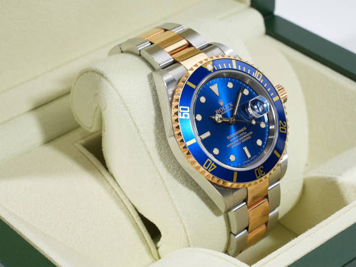 Rolex Submariner Date Ref. 16613 Stainless Steel/Yellow Gold Blue Dial