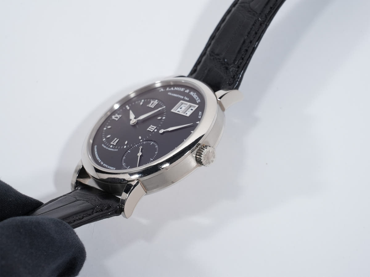A. Lange &amp; Söhne Grand Lange 1 Ref.117.028 Black Dial Used vppp9q67