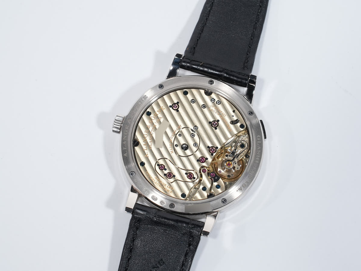 A. Lange &amp; Söhne Grand Lange 1 Ref.117.028 Black Dial Used vppp9q67