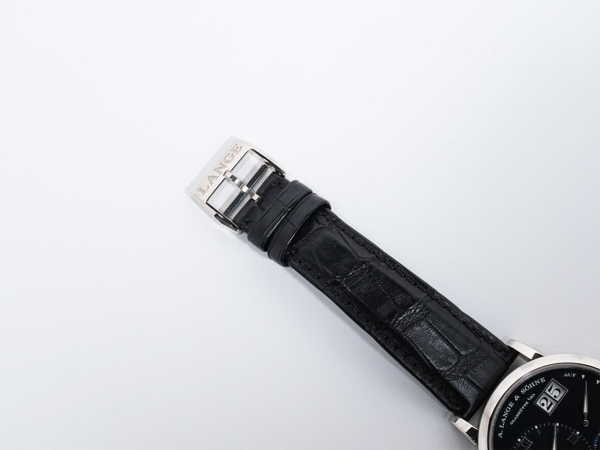 A. Lange &amp; Söhne Grand Lange 1 Ref.117.028 Black Dial Used vppp9q67