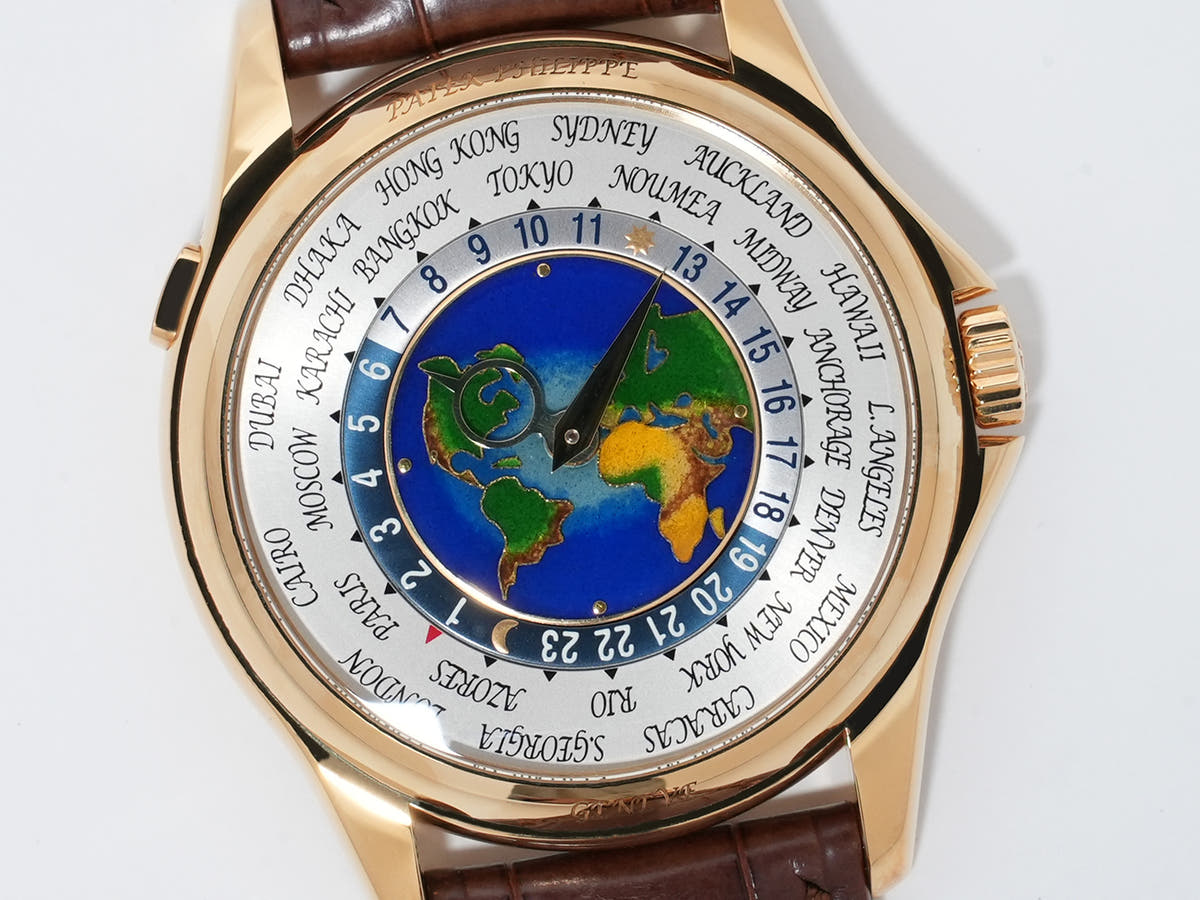 パテックフィリップ ワールドタイム クロワゾネ Ref.5131J-001 クロワゾネ文字盤 未使用 xvq53qh5