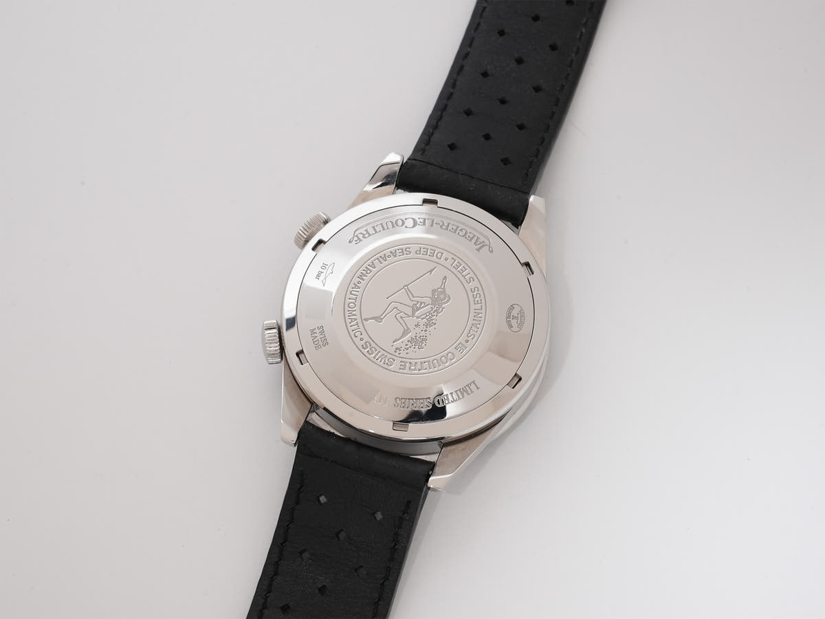 ジャガールクルト メモボックス トリビュート トゥ ディープシー Ref.Q2028470 SS ブラック文字盤 中古 jbxug4em