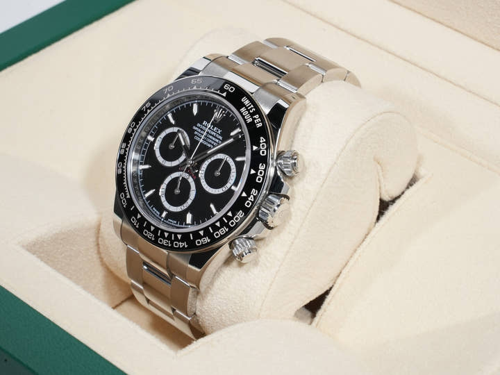 ロレックス デイトナ Ref.126500LN ステンレススチール ブラック文字盤