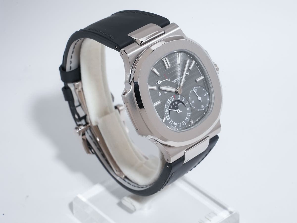 パテックフィリップ ノーチラス プチコンプリケーション Ref.5712G-001 18KWG スレート文字盤 美品 7xb6z5qf