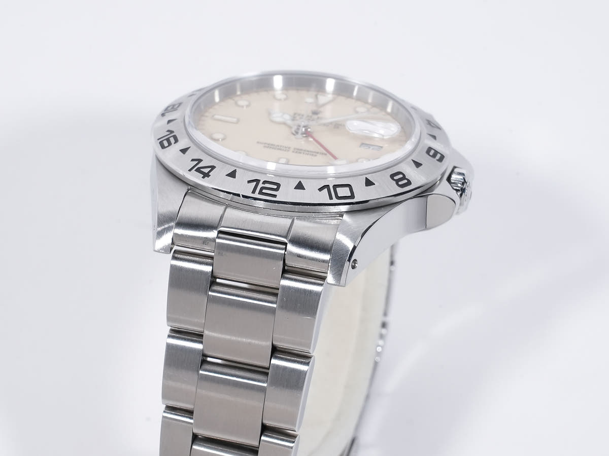 ロレックス エクスプローラーII Ref.16550 SS アイボリー文字盤 中古 mdqj4mw5
