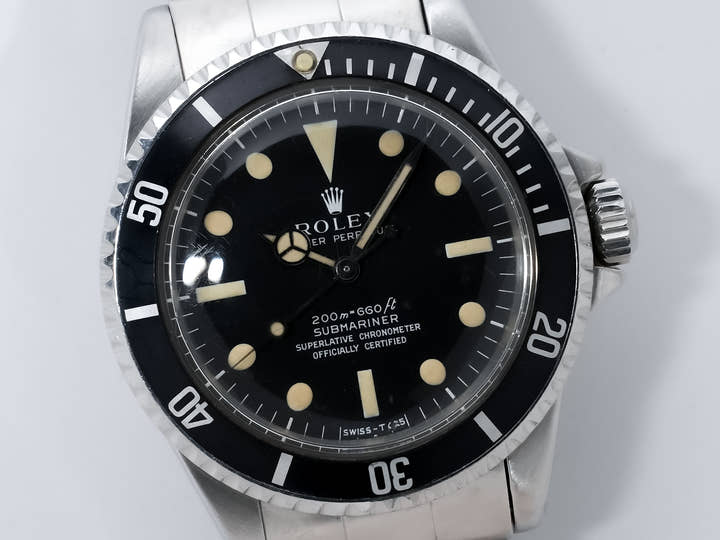 ロレックス サブマリーナー Ref.5512 ステンレススチール ブラック文字盤