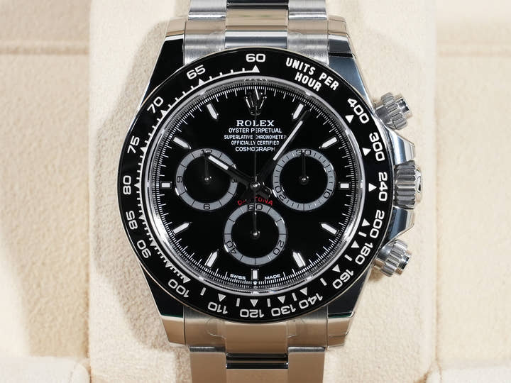 ロレックス デイトナ Ref.126500LN ステンレススチール ブラック文字盤