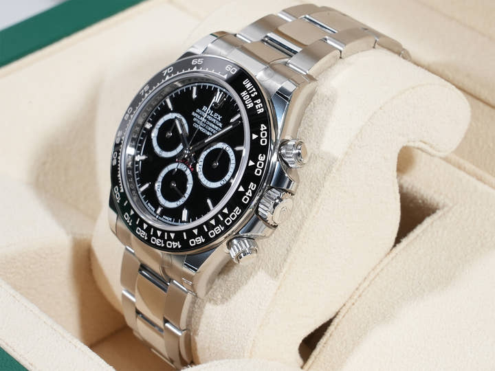 ロレックス デイトナ Ref.126500LN ステンレススチール ブラック文字盤
