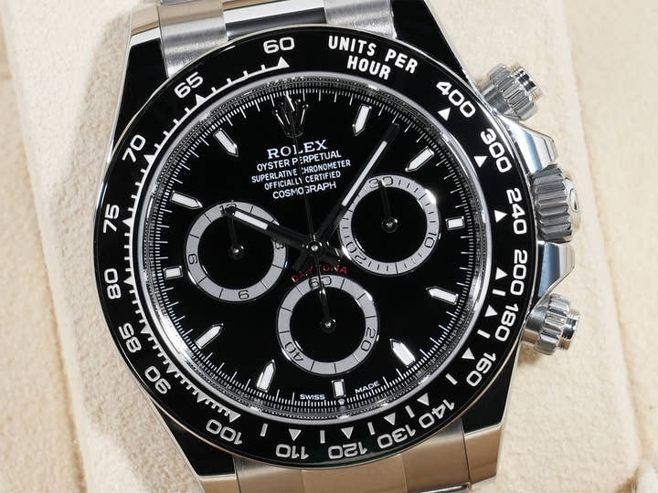 ロレックス デイトナ Ref.126500LN ステンレススチール ブラック文字盤
