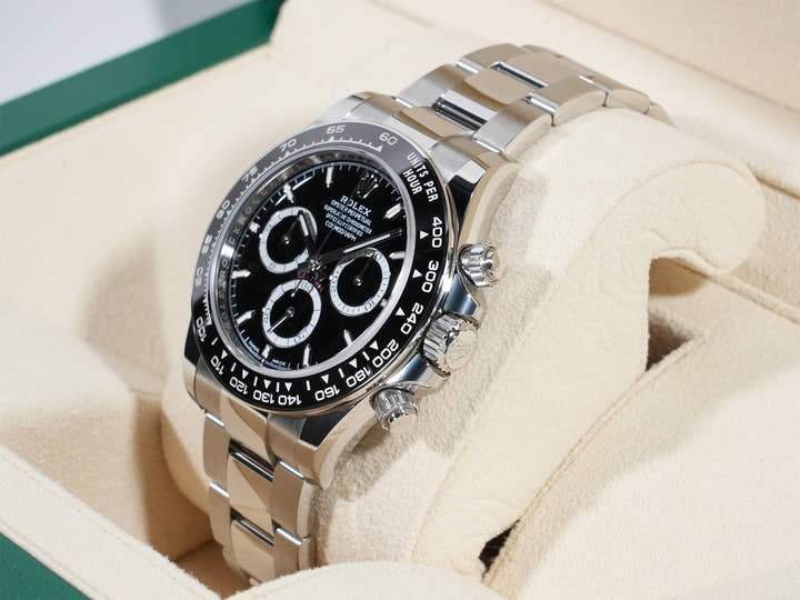 ロレックス デイトナ Ref.126500LN ステンレススチール ブラック文字盤