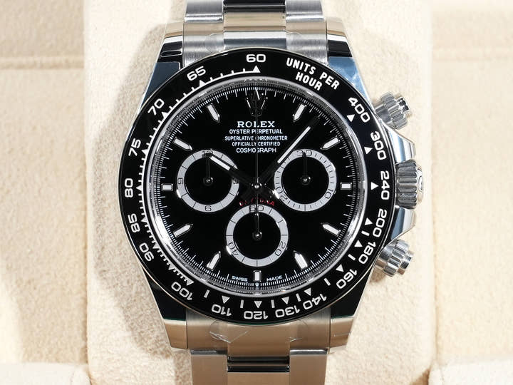 ロレックス デイトナ Ref.126500LN ステンレススチール ブラック文字盤