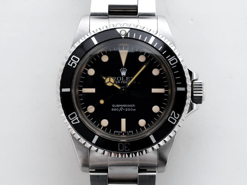 ロレックス サブマリーナー Ref.5513 ブラック文字盤 中古 scrttxny
