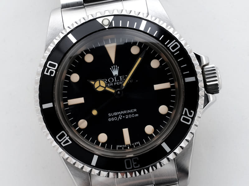 ロレックス サブマリーナー Ref.5513 ブラック文字盤 中古 scrttxny
