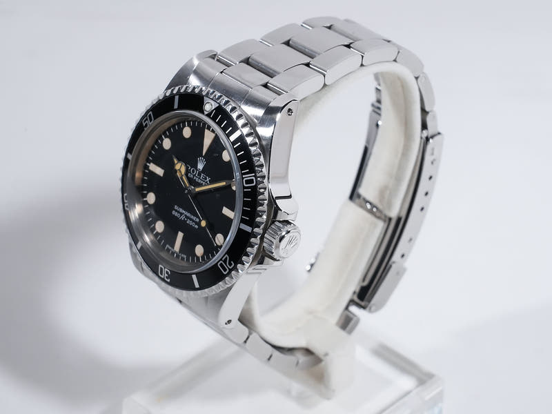 ロレックス サブマリーナー Ref.5513 ブラック文字盤 中古 scrttxny