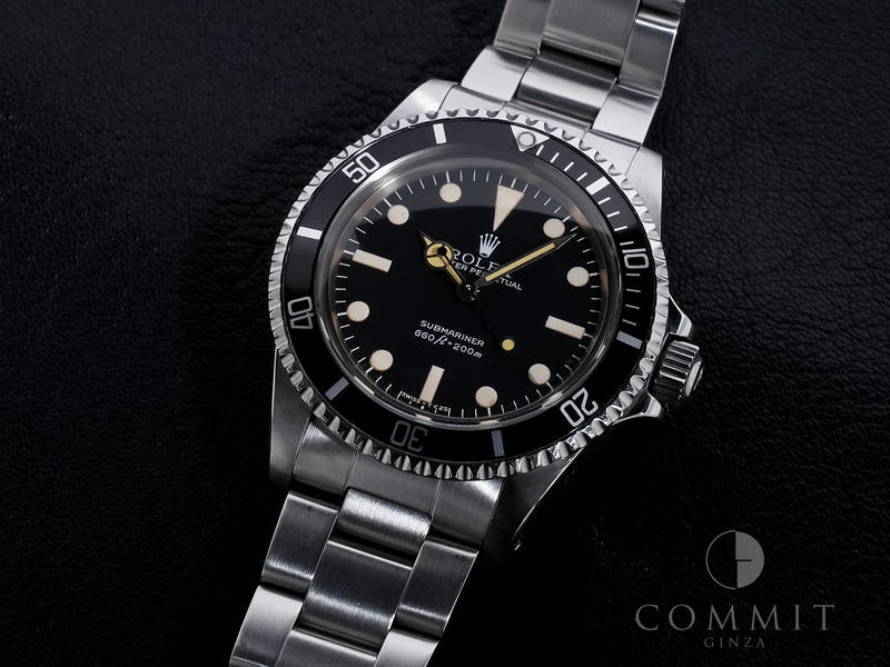 ロレックス サブマリーナー Ref.5513 ブラック文字盤 中古 scrttxny
