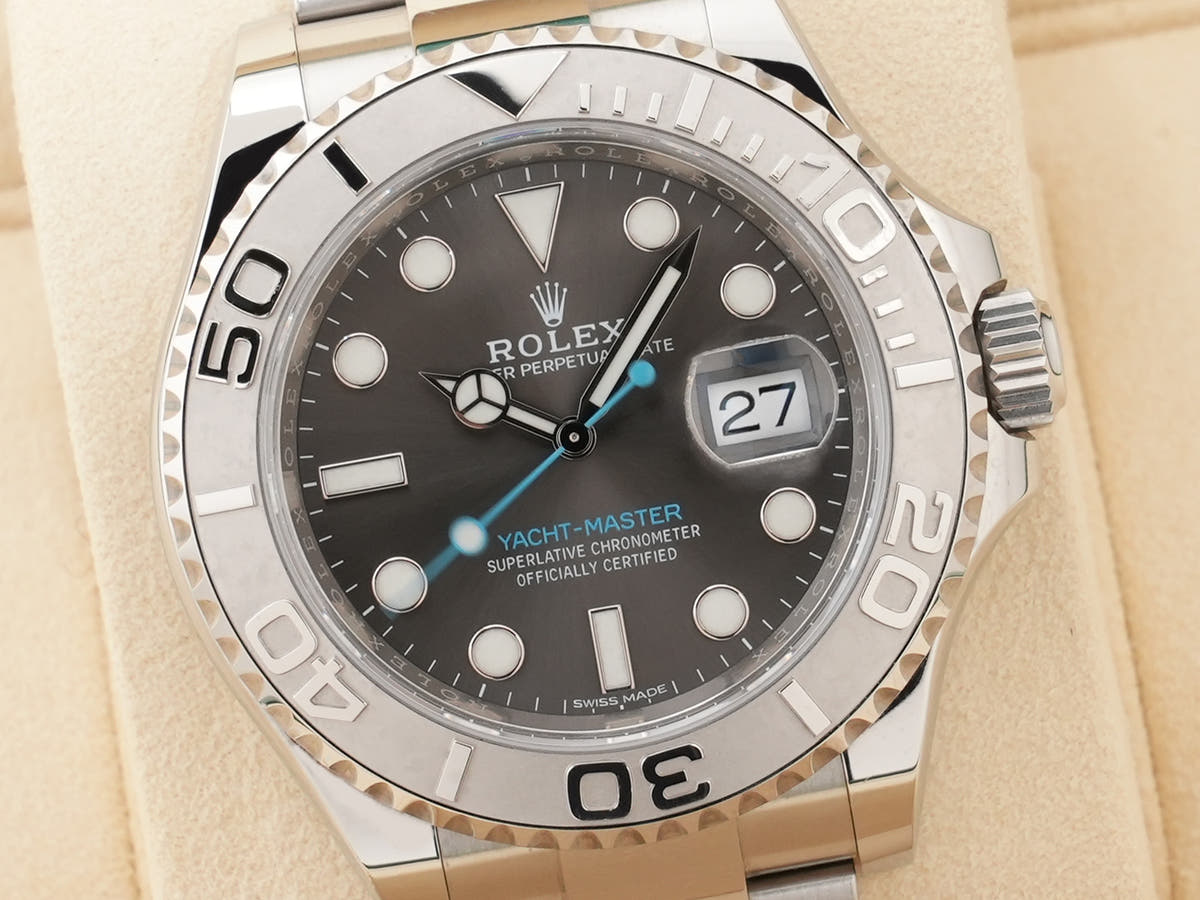 ロレックス ヨットマスター40 Ref.116622 スレート文字盤 中古 jcdubeco
