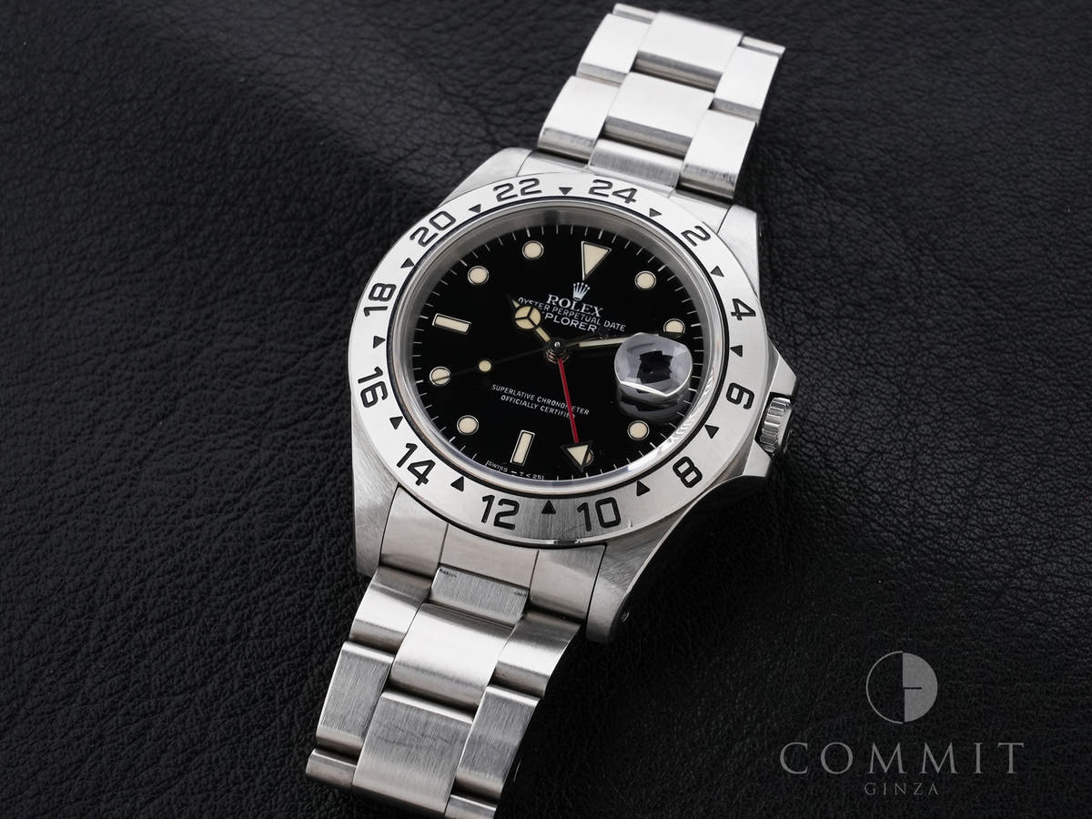 ロレックス エクスプローラーII Ref.16570 ブラック文字盤 中古 28ckfbaf