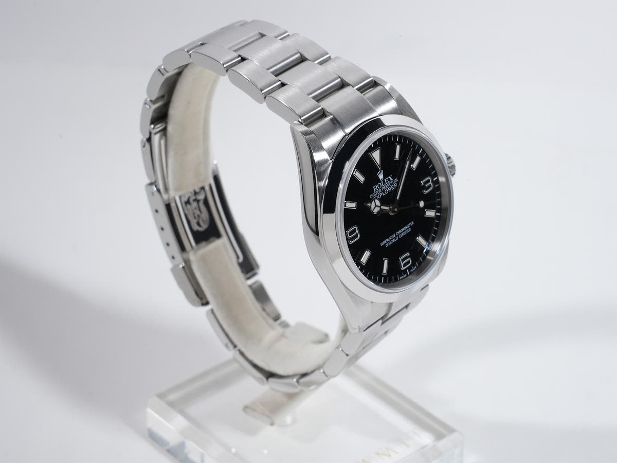 ロレックス エクスプローラーI Ref.114270 ブラック文字盤 中古 jzdtik9m