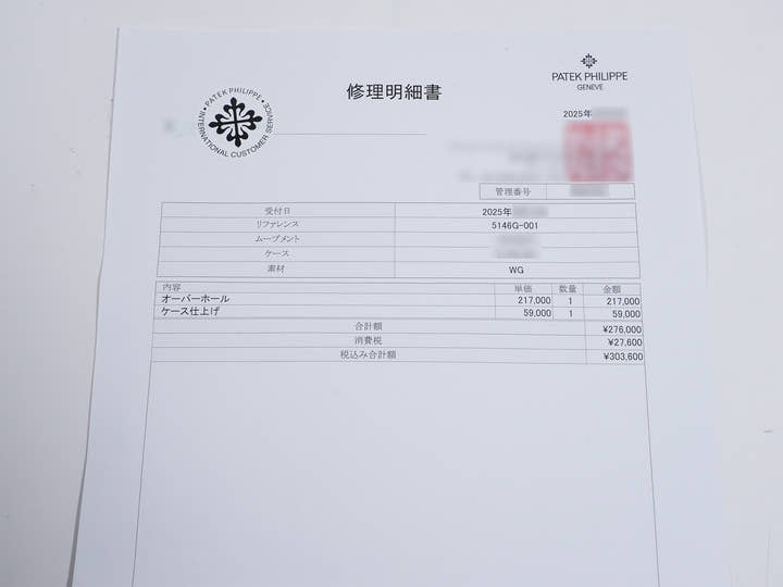 パテックフィリップ アニュアルカレンダー ムーンフェイズ TIFFANY＆CO. Ref.5146G-001 ホワイトゴールド アイボリー文字盤