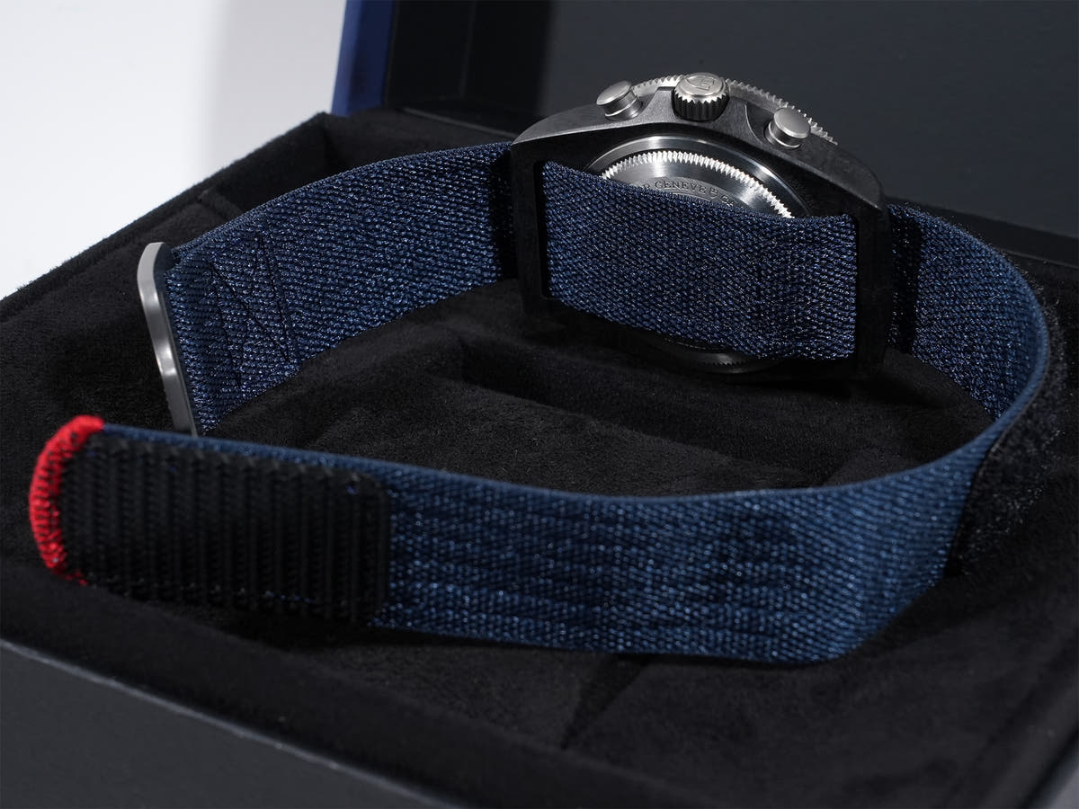 Tudor Pelagos FXD Chronograph Ref. 25807KN CA Blue Dial Unused ef8e67an