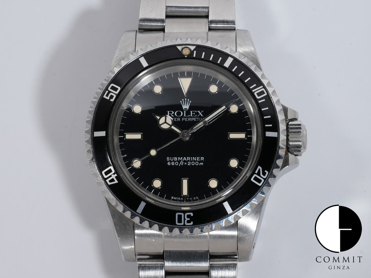 ロレックス サブマリーナー Ref.5513 ブラック文字盤 中古 5ptju3a8