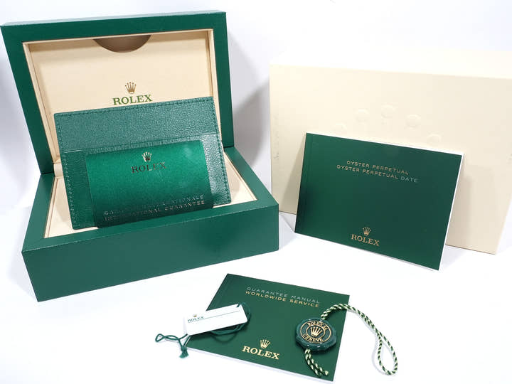 ロレックス オイスターパーペチュアル36 Ref.126000 ステンレススチール ターコイズ文字盤