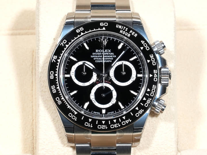 ロレックス デイトナ Ref.126500LN ステンレススチール ブラック文字盤