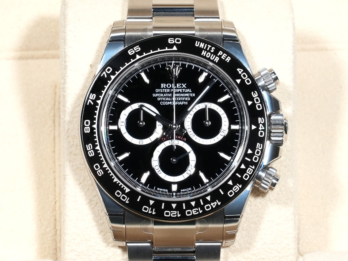 ロレックス デイトナ Ref.126500LN ブラック文字盤 未使用 j7pnhadz
