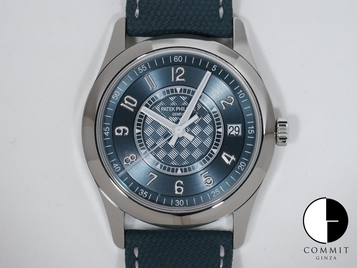 Patek Philippe Calatrava Ref.6007A-001 SS Gray-blue dial Good condition bwwgkefq