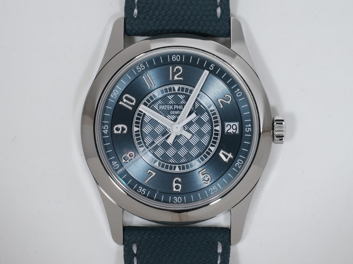 Patek Philippe Calatrava Ref.6007A-001 SS Gray-blue dial Good condition bwwgkefq