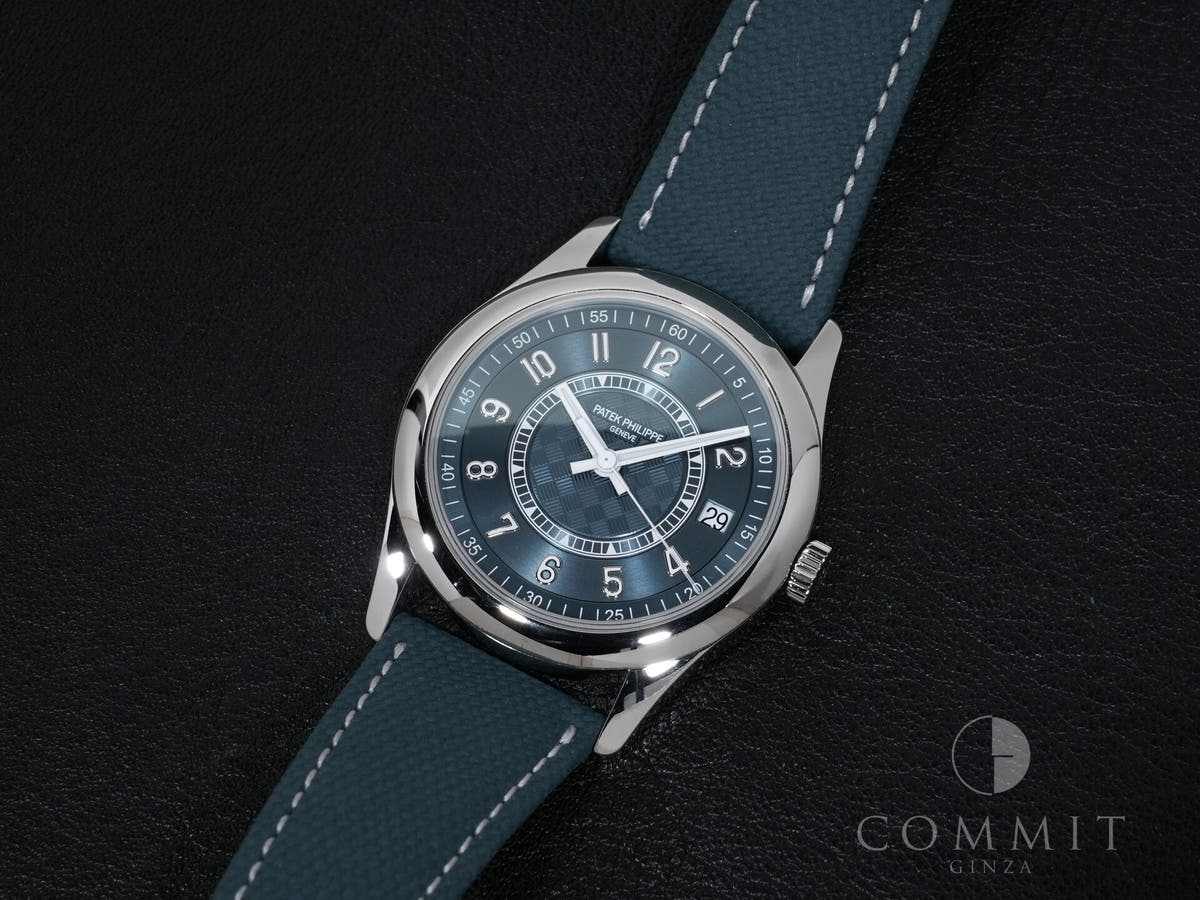 Patek Philippe Calatrava Ref.6007A-001 SS Gray-blue dial Good condition bwwgkefq