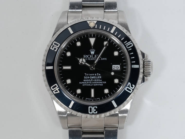ロレックス シードゥエラー Ref.16600 ステンレススチール ブラック文字盤