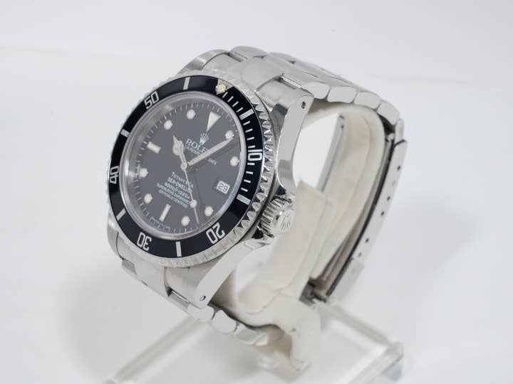 ロレックス シードゥエラー Ref.16600 ステンレススチール ブラック文字盤
