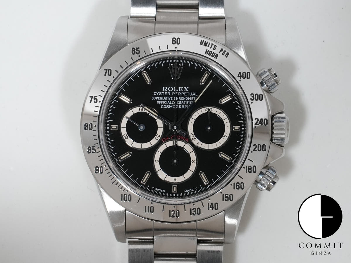 ロレックス デイトナ エルプリメロ Ref.16520 ブラック文字盤 中古 y459j7fg