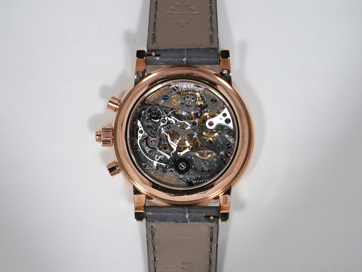 パテックフィリップ パーペチュアルカレンダー スプリットセコンド クロノグラフ Ref.5204R-011 18KRG スレートグレー文字盤 極美品 xpmnrshj
