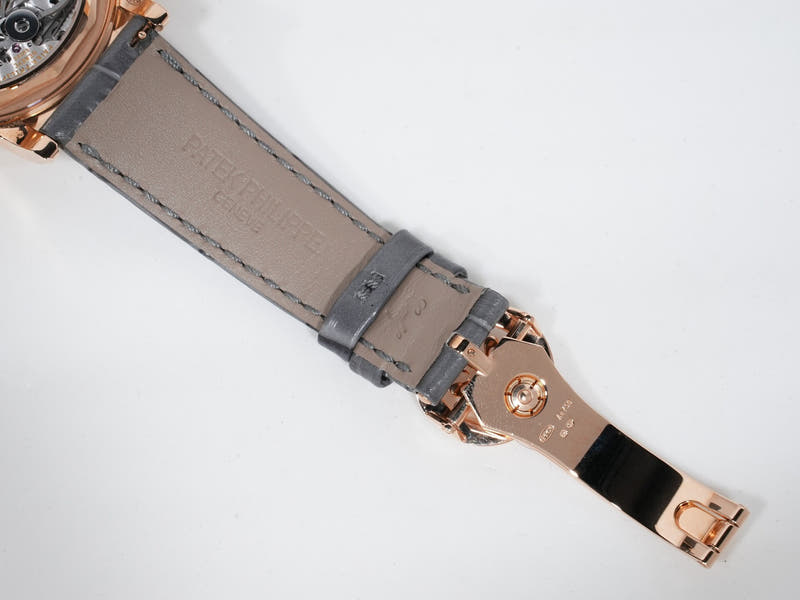 パテックフィリップ パーペチュアルカレンダー スプリットセコンド クロノグラフ Ref.5204R-011 18KRG スレートグレー文字盤 極美品 xpmnrshj