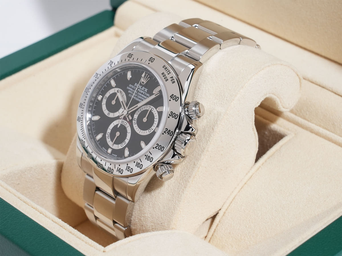 ロレックス デイトナ Ref.116520 SS ブラック文字盤 美品 5c6a8esd
