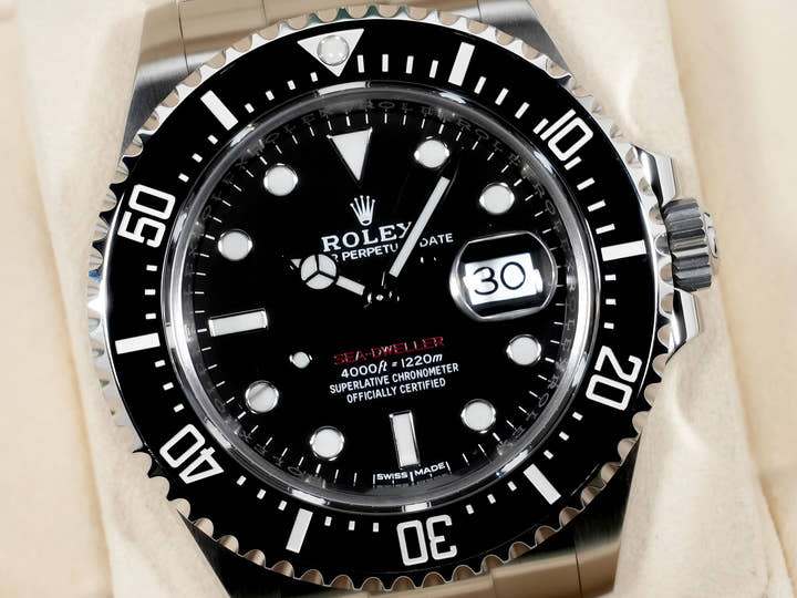 ロレックス シードゥエラー Ref.126600 ステンレススチール ブラック文字盤