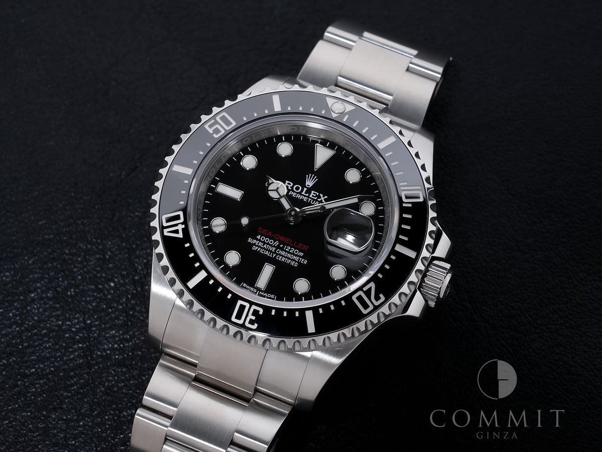 ロレックス シードゥエラー Ref.126600 SS ブラック文字盤 美品 istx3rh4