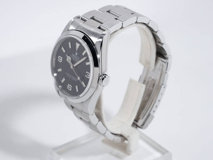 ロレックス エクスプローラーI Ref.14270 ステンレススチール ブラック文字盤