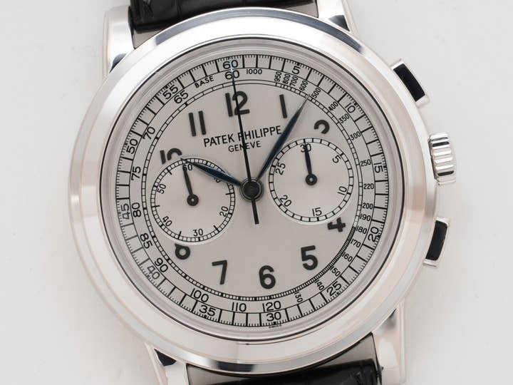 パテックフィリップ クロノグラフ Ref.5070G-001 ホワイトゴールド シルバー文字盤
