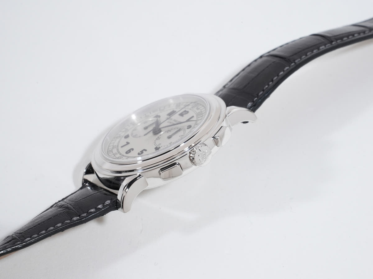 Patek Philippe Chronograph Ref.5070G-001 18KWG Silver Dial Used rwev53iv