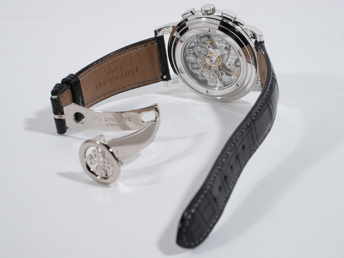 Patek Philippe Chronograph Ref.5070G-001 18KWG Silver Dial Used rwev53iv