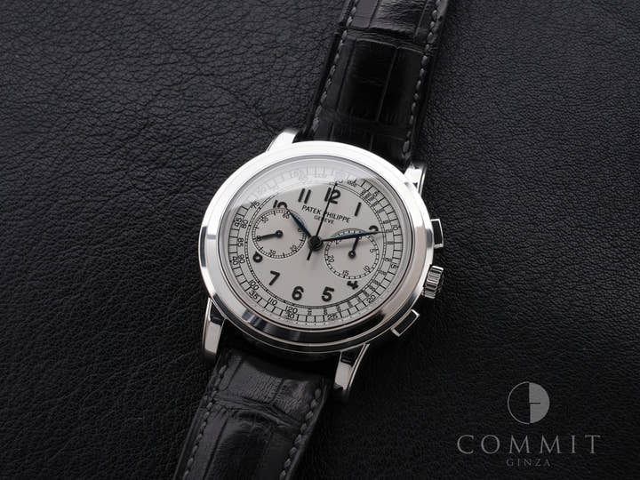 パテックフィリップ クロノグラフ Ref.5070G-001 ホワイトゴールド シルバー文字盤
