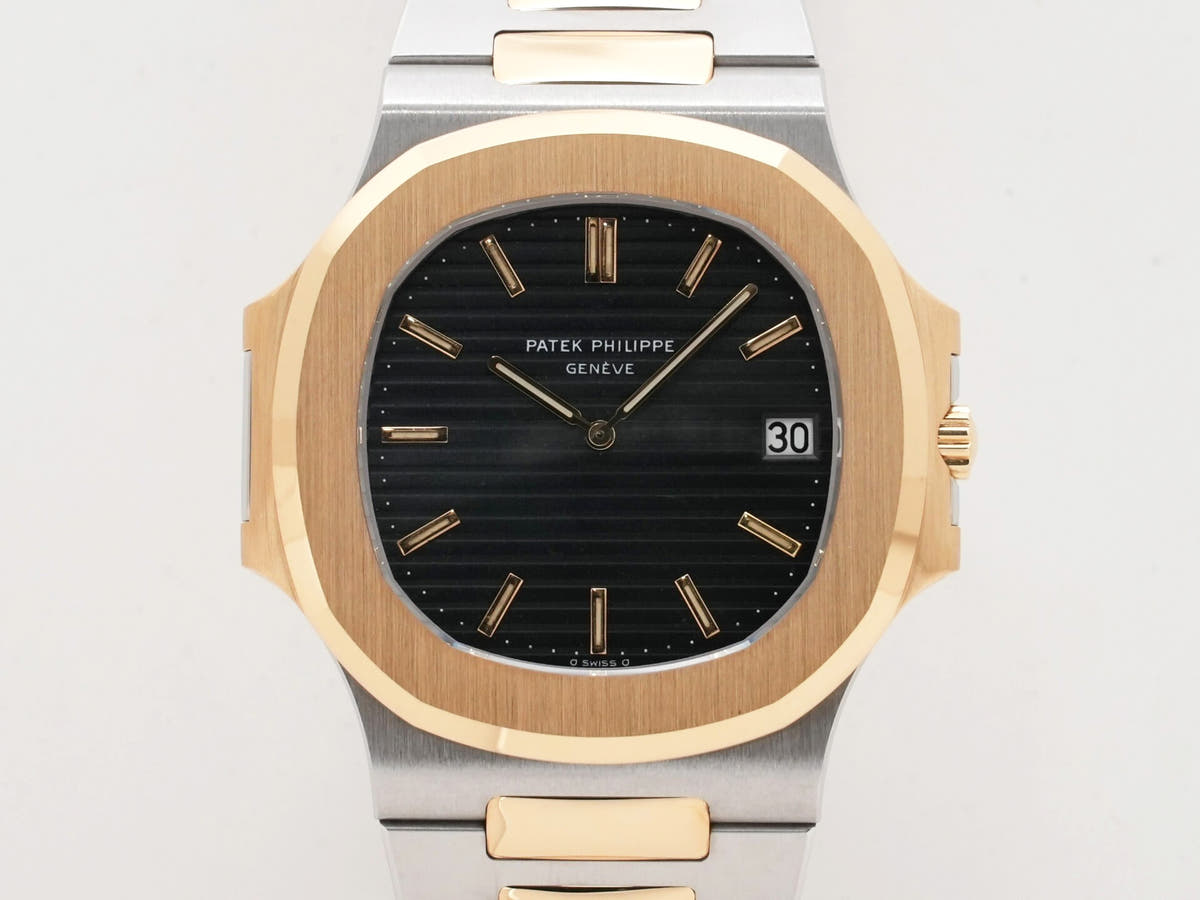 パテックフィリップ ノーチラス Ref.3700/11JA SS/YG ブルー文字盤 中古 9c7rhr7z