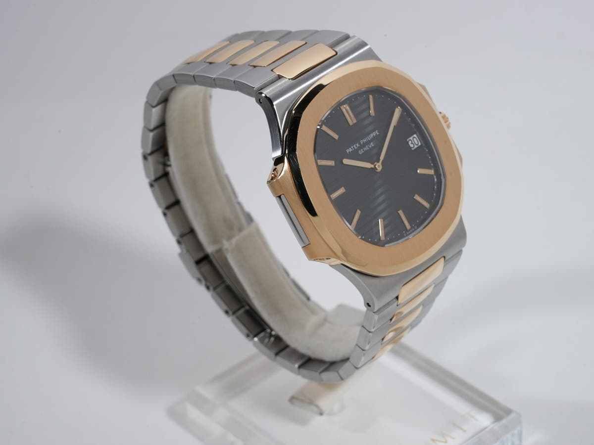 パテックフィリップ ノーチラス Ref.3700/11JA SS/YG ブルー文字盤 中古 9c7rhr7z