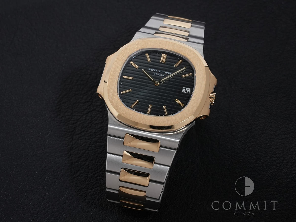 パテックフィリップ ノーチラス Ref.3700/11JA SS/YG ブルー文字盤 中古 9c7rhr7z